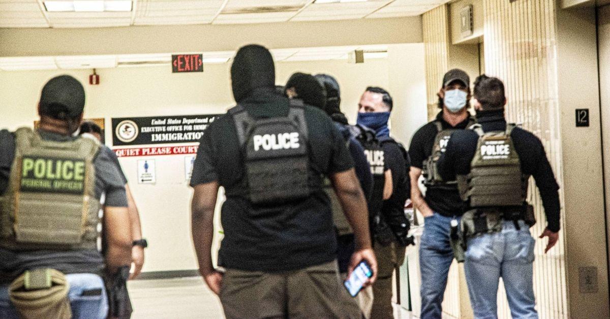 Photo of ICE Agents