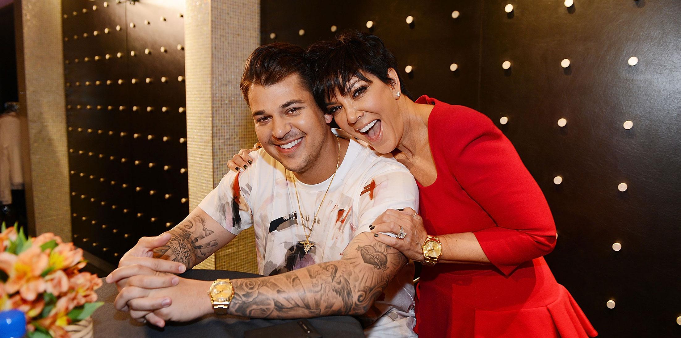 Kris Jenner says Rob Kardashian will be on next season of 'KUWTK