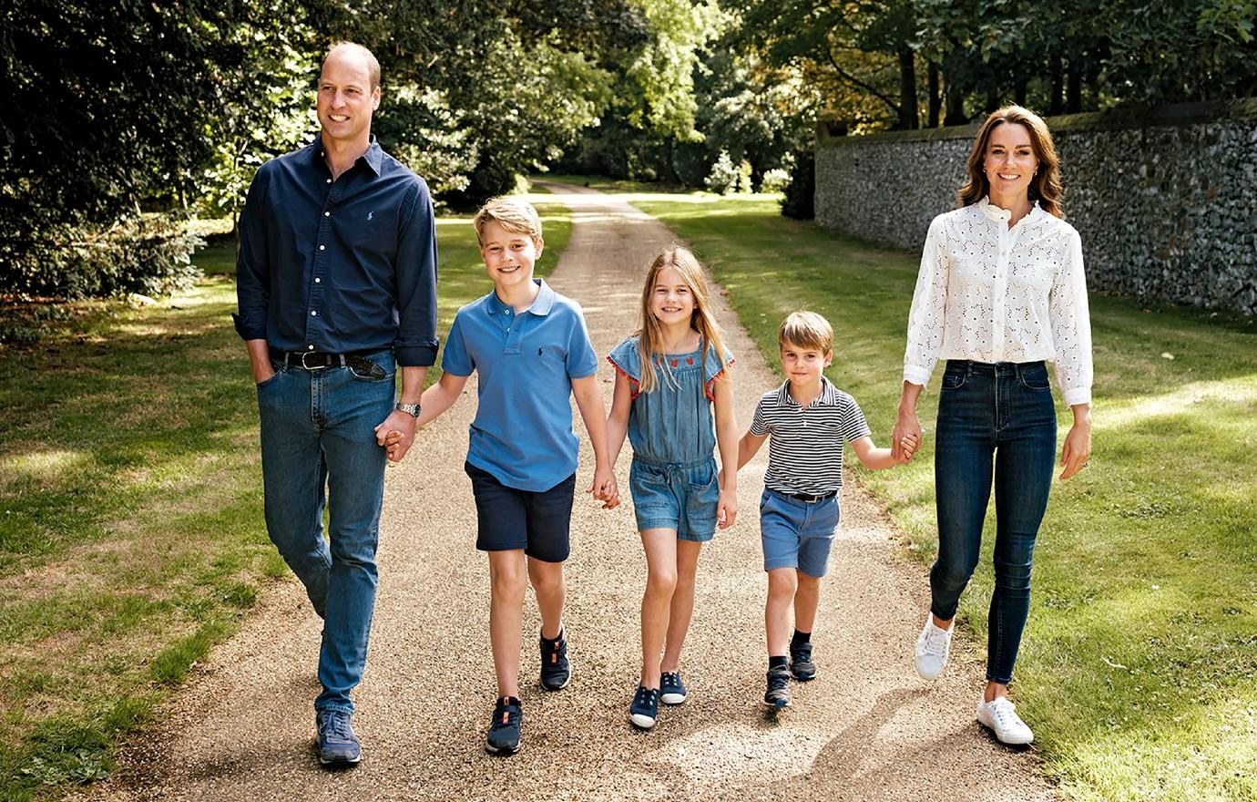 william kate xmas card