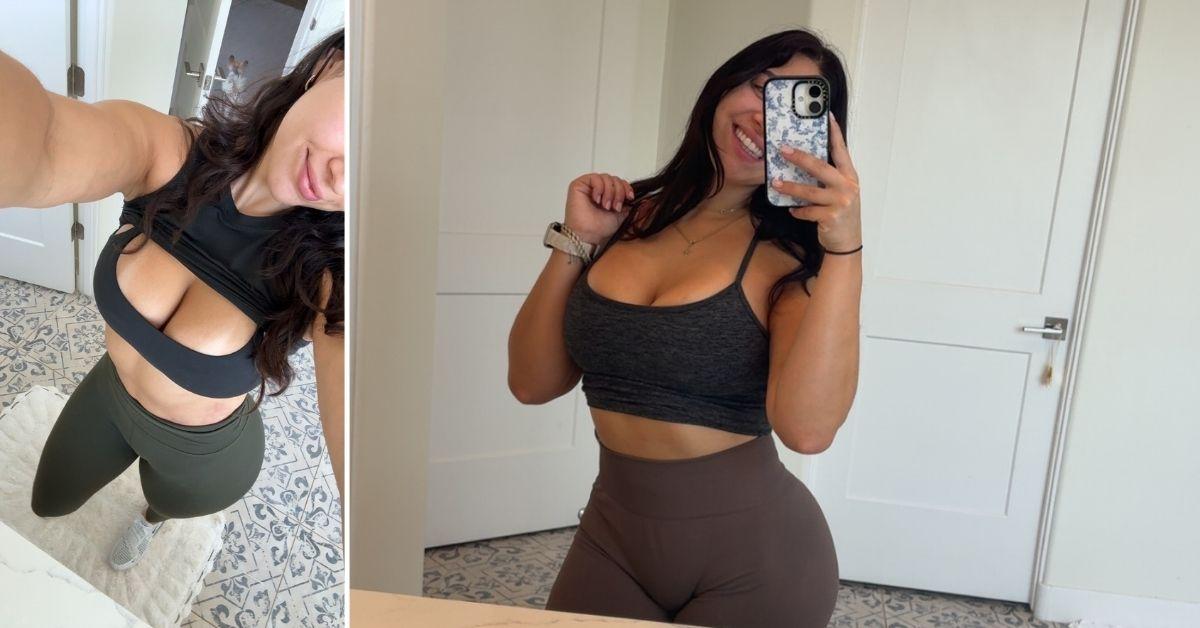 The locker room is one of Mia Monroe's favorit places to snap pics.