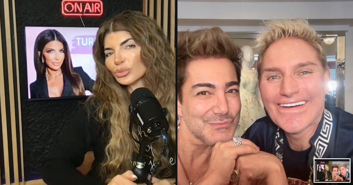 Photo of Teresa Giudice, Pol' Atteu and Patrik Simpson