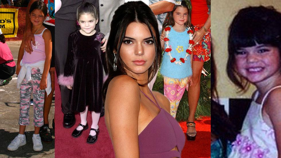 Kendall jenner childhood throwback pictures