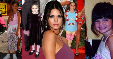 Kendall jenner childhood throwback pictures