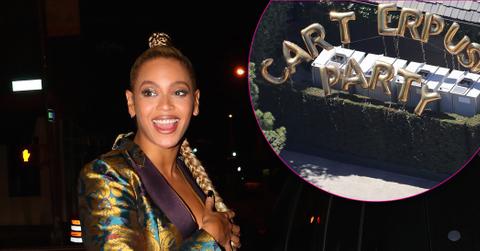 *EXCLUSIVE* Beyonc celebrates with Jay Z, Nicki Minaj and T.I. until the early morning