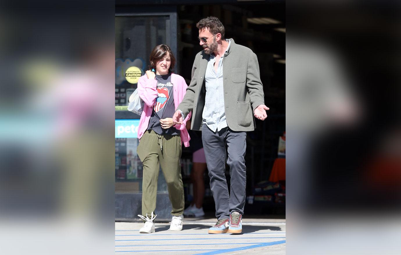 ben affleck steps out daughter seraphina jennifer lopez focused career