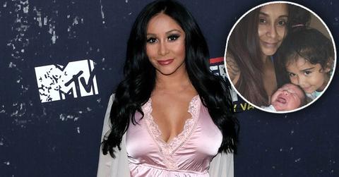 snooki crying baby picture