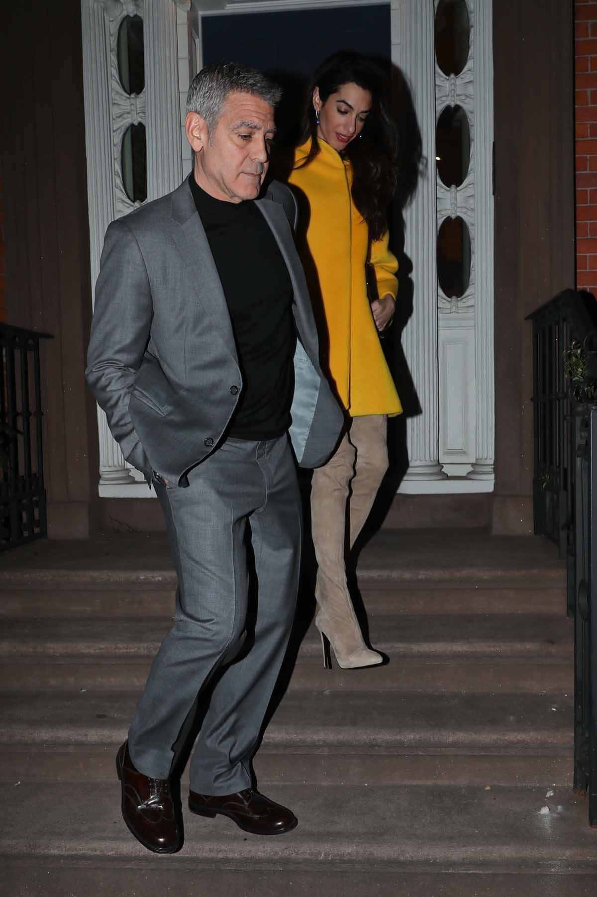 George clooney date night amal