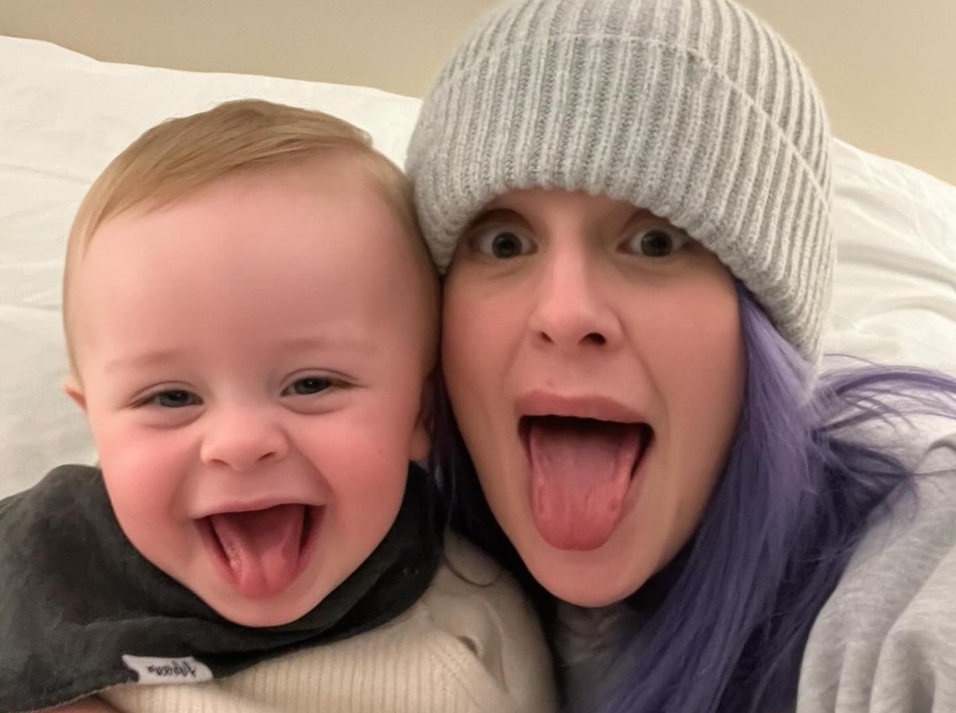 kelly osbourne son sidney cutest moments photos