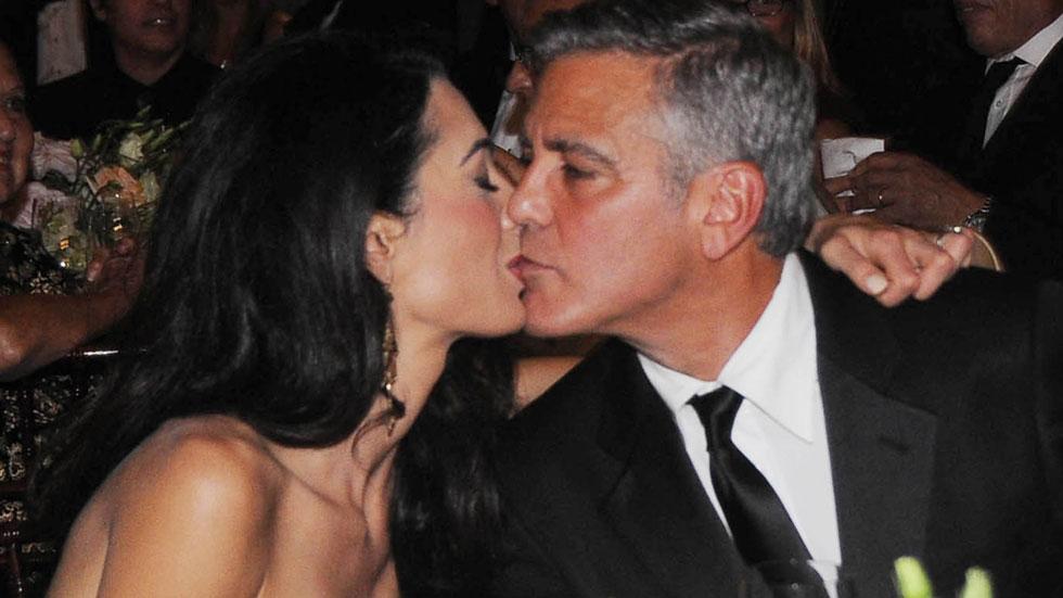 George clooney amal pregnant