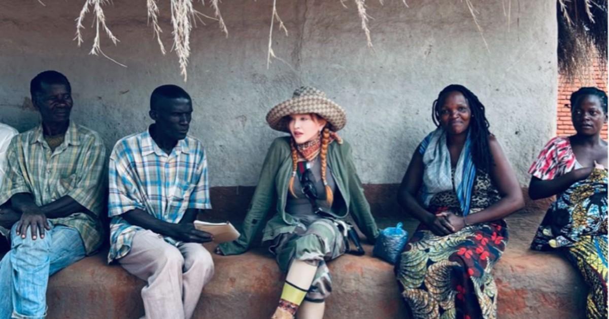 madonna sparks criticism designer clothes africa trippp