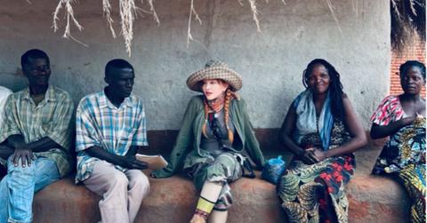 madonna sparks criticism designer clothes africa trippp