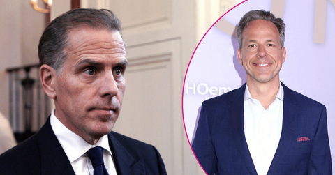 Composite photo of Hunter Biden and Jake Tapper.