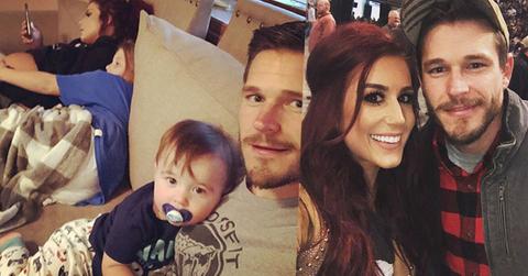 Chelsea houska husband cole deboer instagram family photo