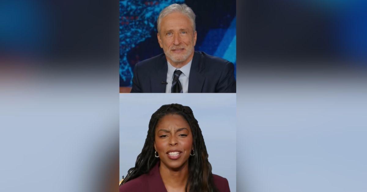 Composite Photo of Jessica Williams and Jon Stewart