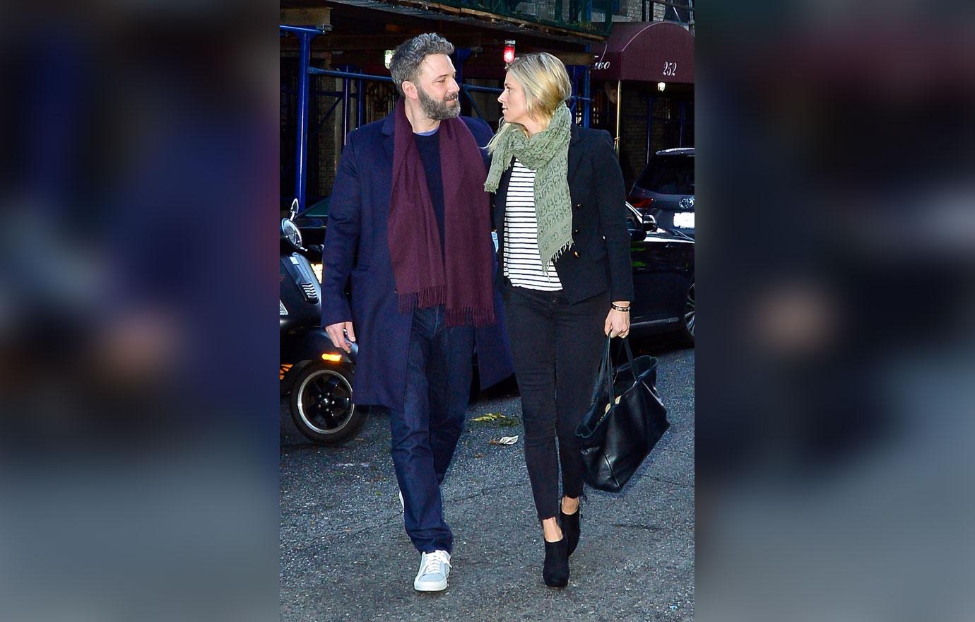 Ben Affleck And Lindsay Shookus Look Happily In Love