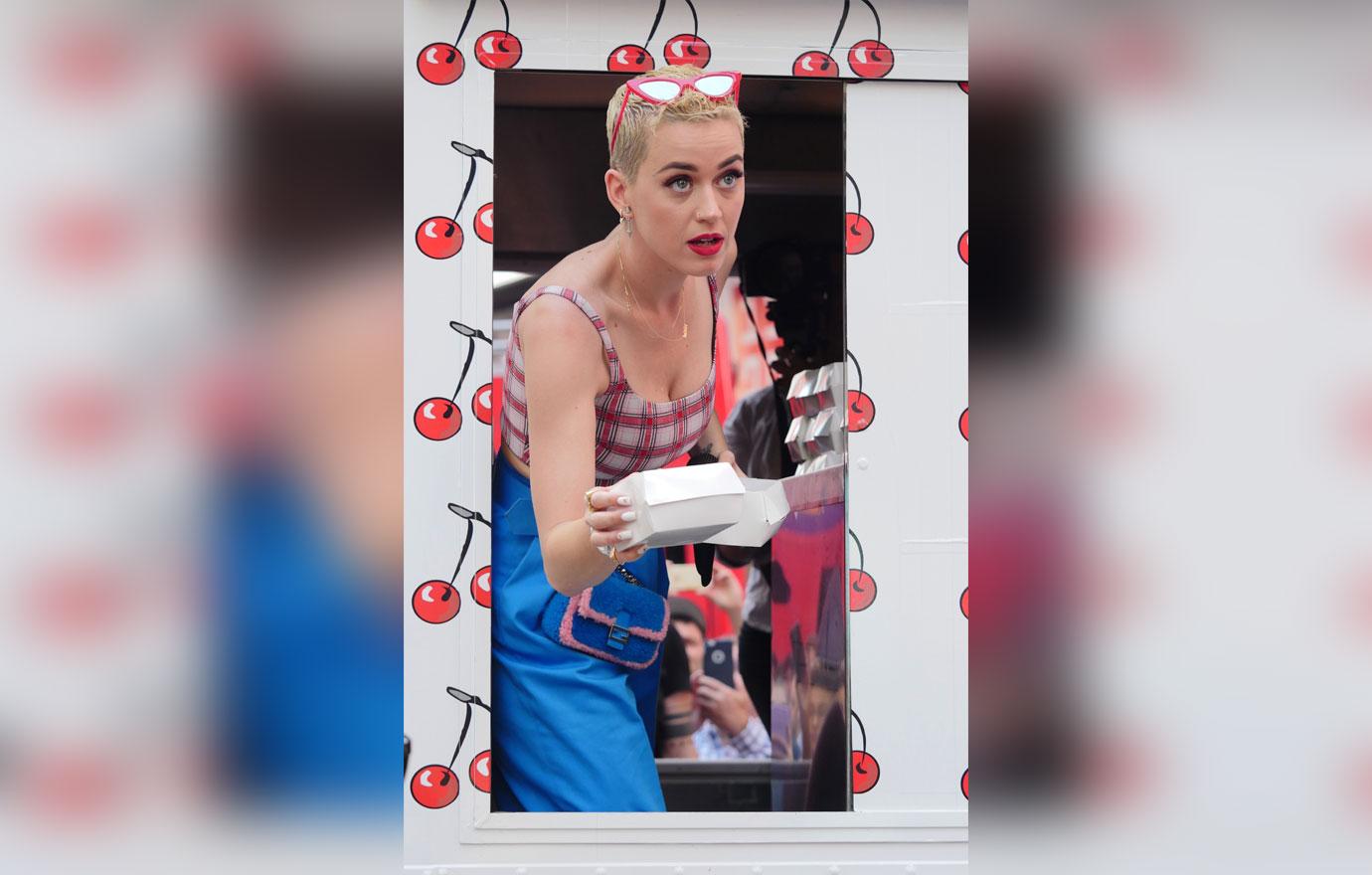 From Cherry Chapstick to Cherry Pie! Katy Perry helps kick off &#8220;Bon Appetite&#8221; with some shameless self promo