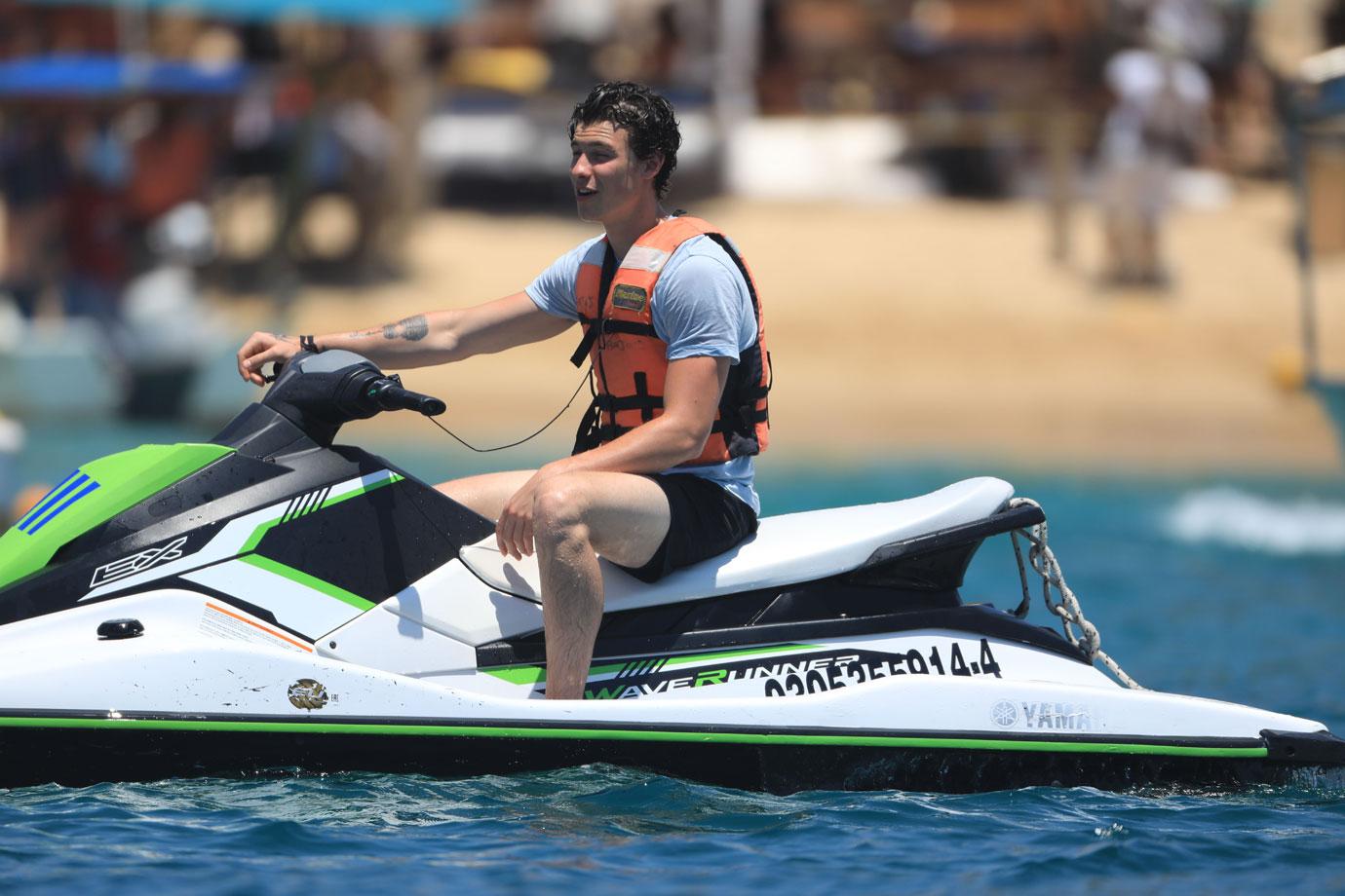 Shawn mendes on cabo jetski