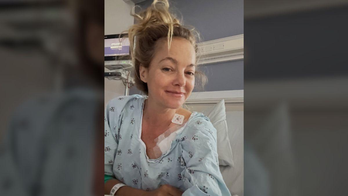 image of She credited a kidney exchange program for helping her find a matching donor.