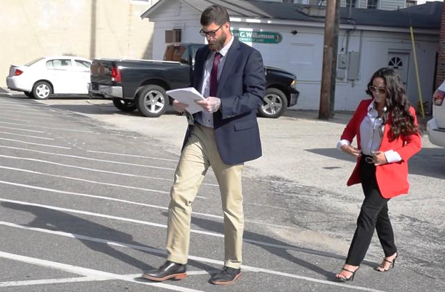 David Eason and Jenelle Evans head to court for their custody hearing.