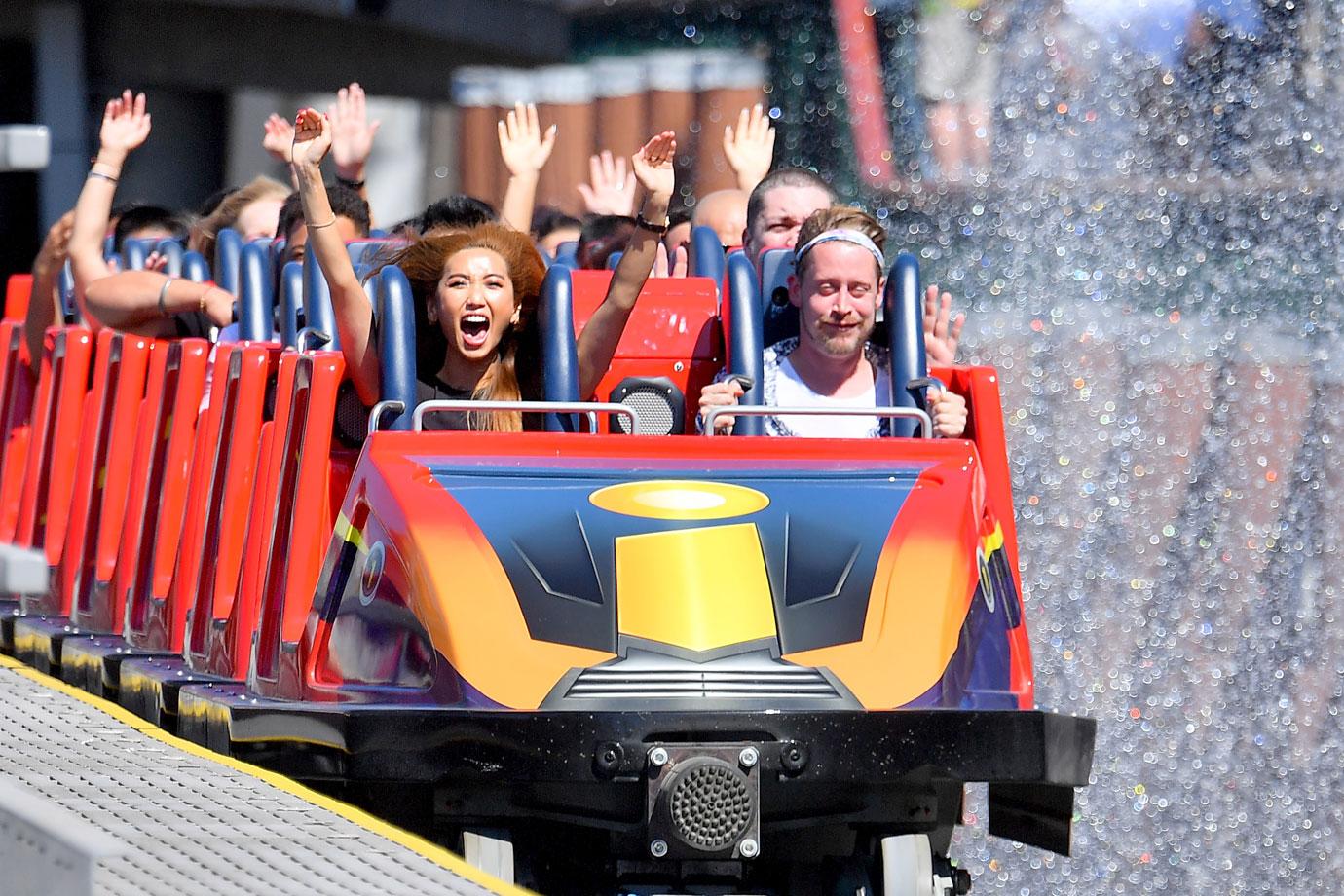 macaulay culkin disney ride brenda song