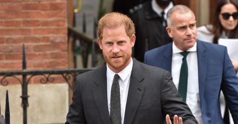 prince harry has security protection when visiting royal family