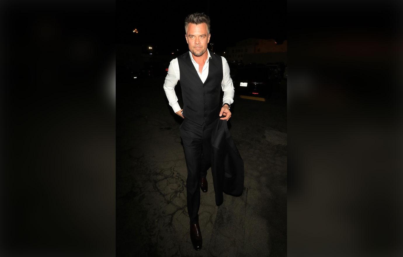 Josh Duhamel looking sharp outside Avalon in Hollywood