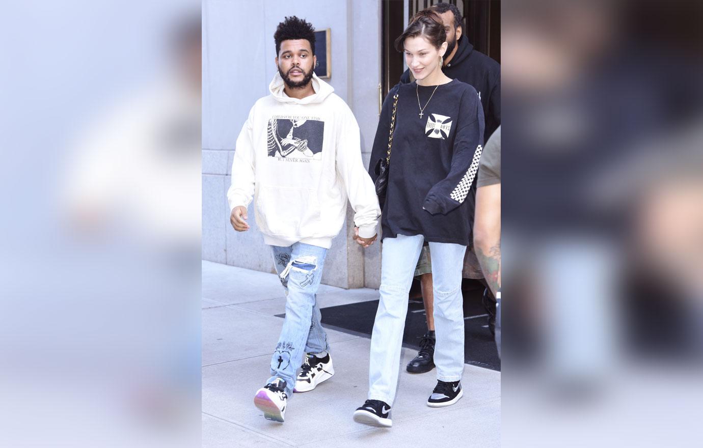 //bella hadid the weeknd back together split