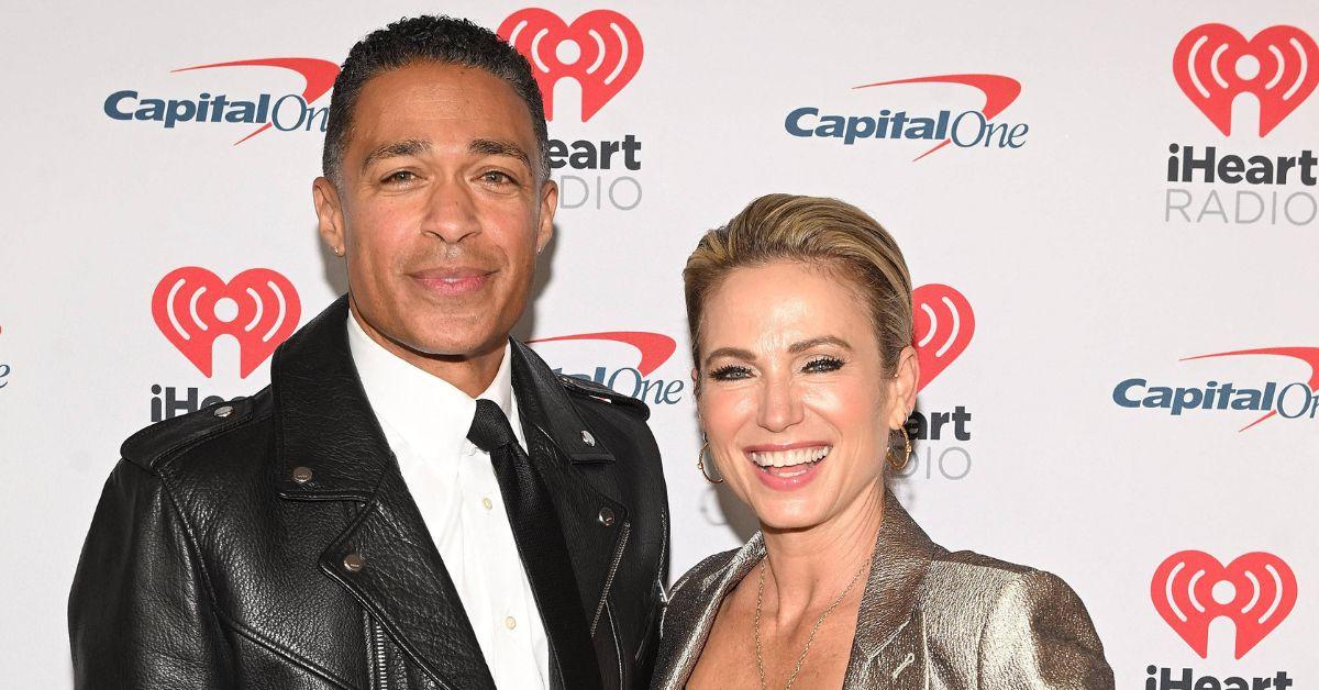 image of T.J. Holmes and Amy Robach agreed people often don't 'change' after cheating.