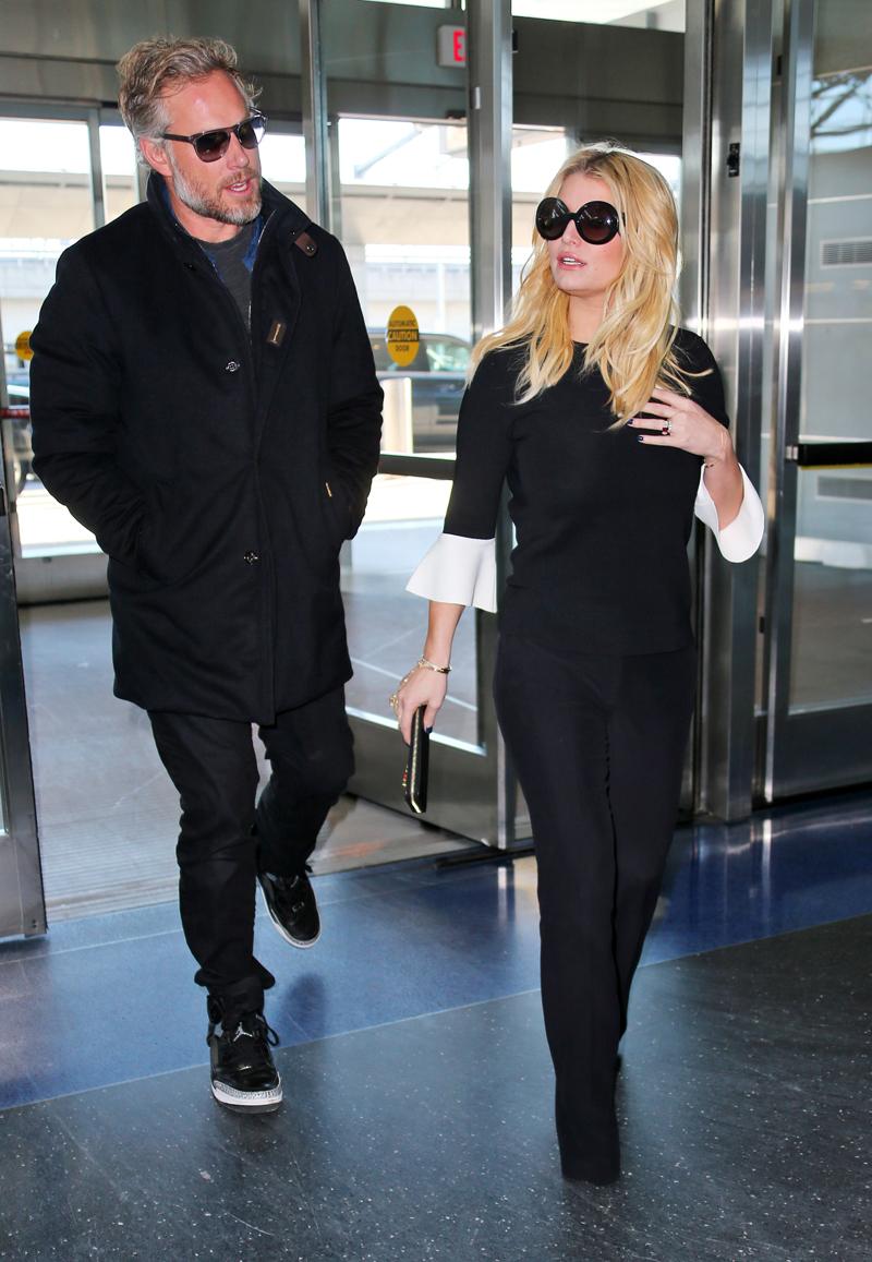 jessica simpson pregnant rumors eric johnson