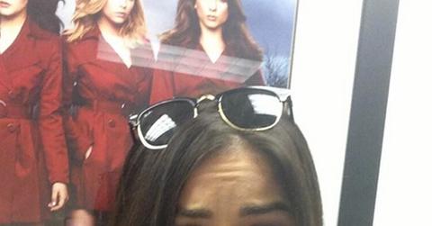 Lucy hale reaction pll