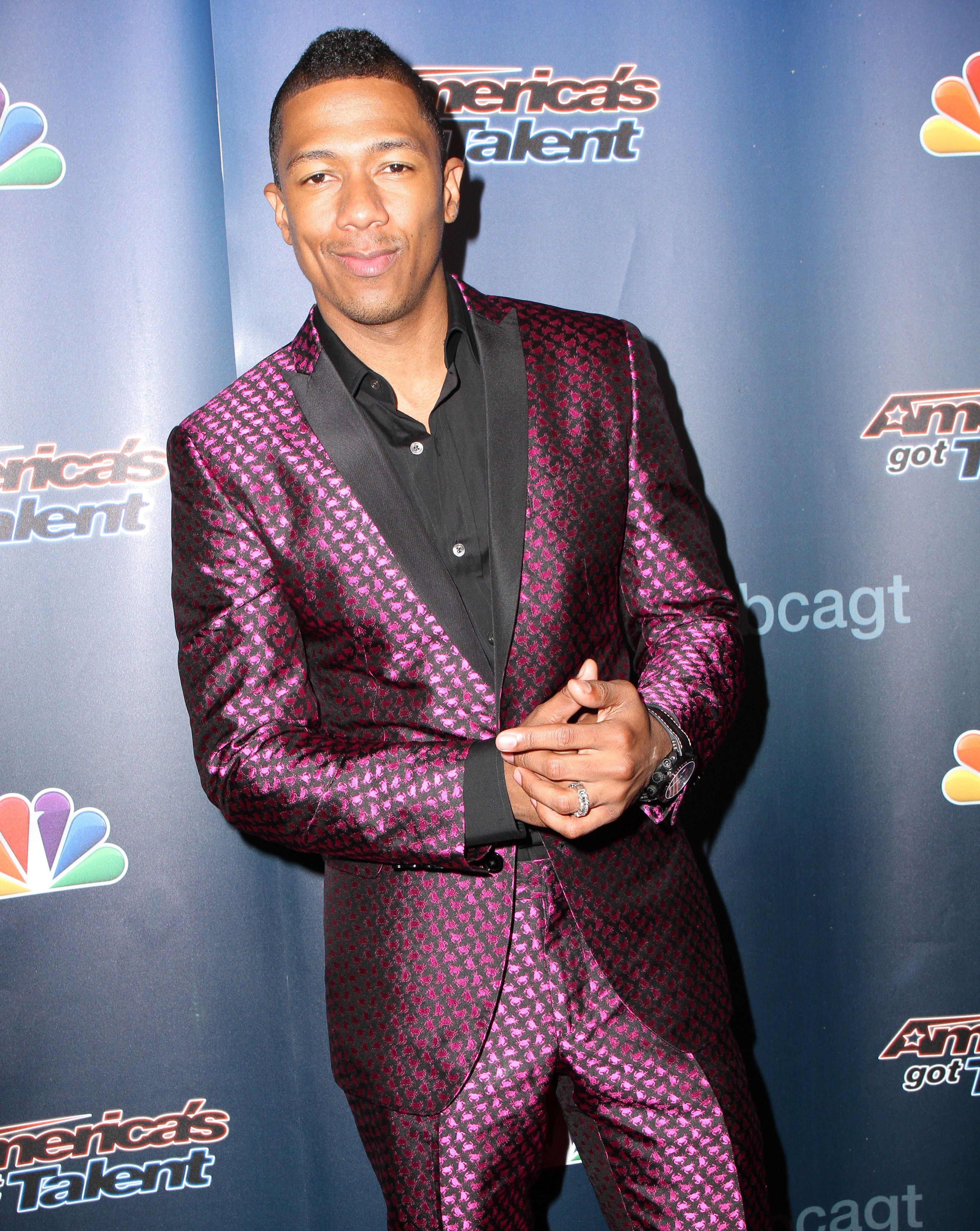 Nick Cannon and Howie Mandel at &#8221;America&#8217;s Got Talent&#8221; event in NYC