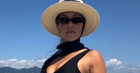 Kourtney Kardashian Stretch Marks