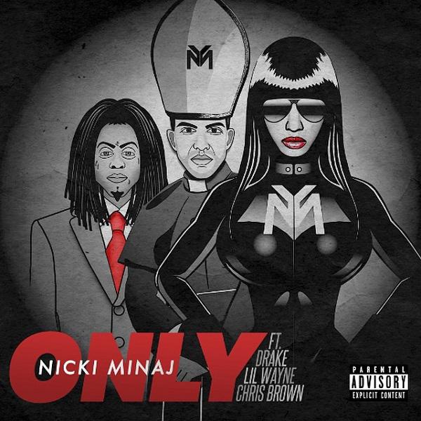 Nicki minaj lil wayne drake only cover art