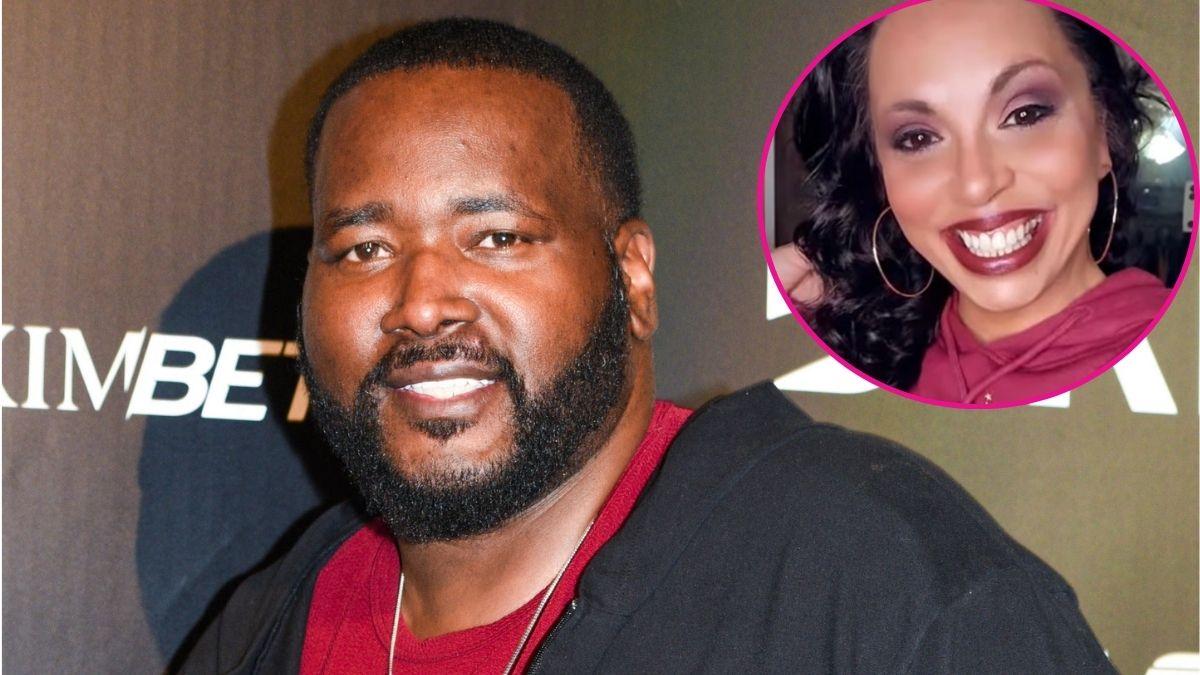 composite photo of quinton aaron and margarita deleon