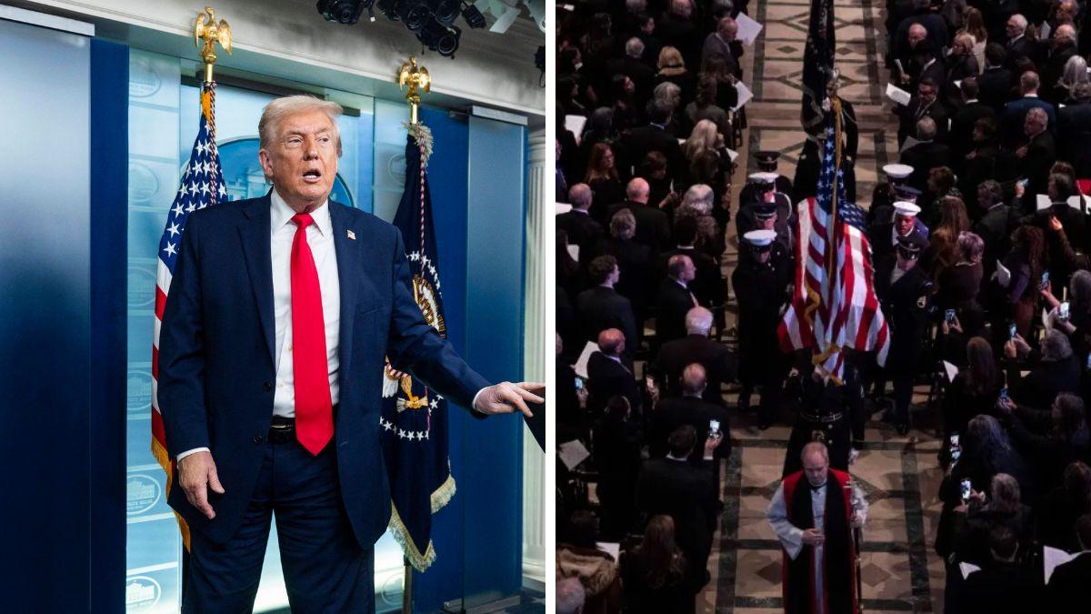 image of Donald Trump made a startling comment about his own death.