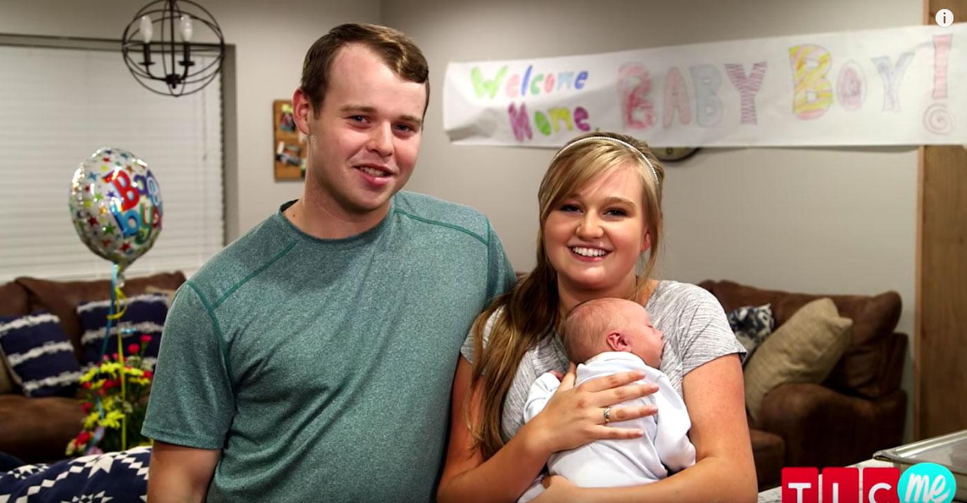 Joseph Kendra Duggar baby Garrett