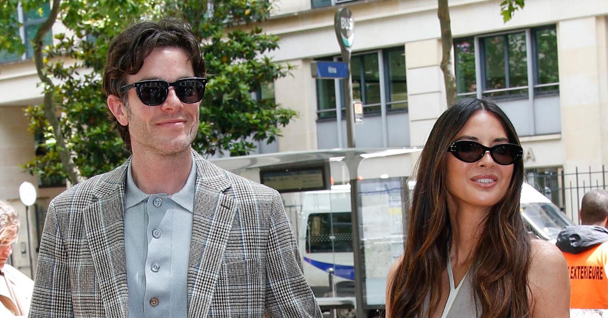 Photo of John Mulaney and Olivia Munn.