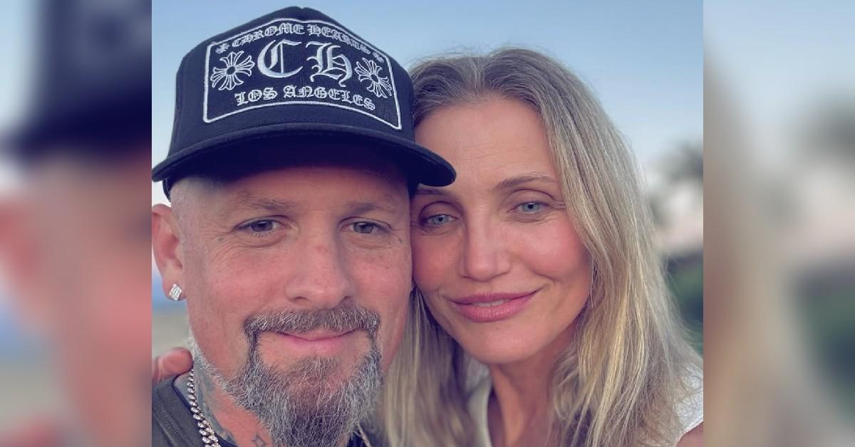 cameron diaz husband benji madden  years married rare photo