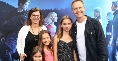 image of Chad Lowe Kim Painter, and daughters, Fiona, Mabel and Nixie.