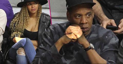 beyonce jay z wedding rings off