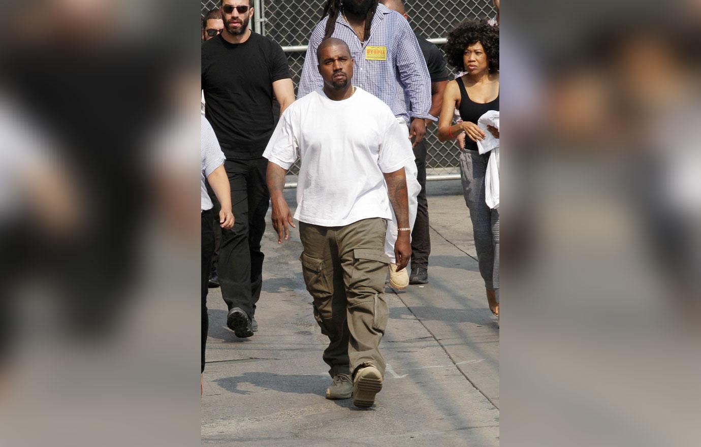 Kanye in khakis