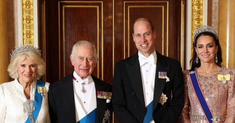 image of royal family