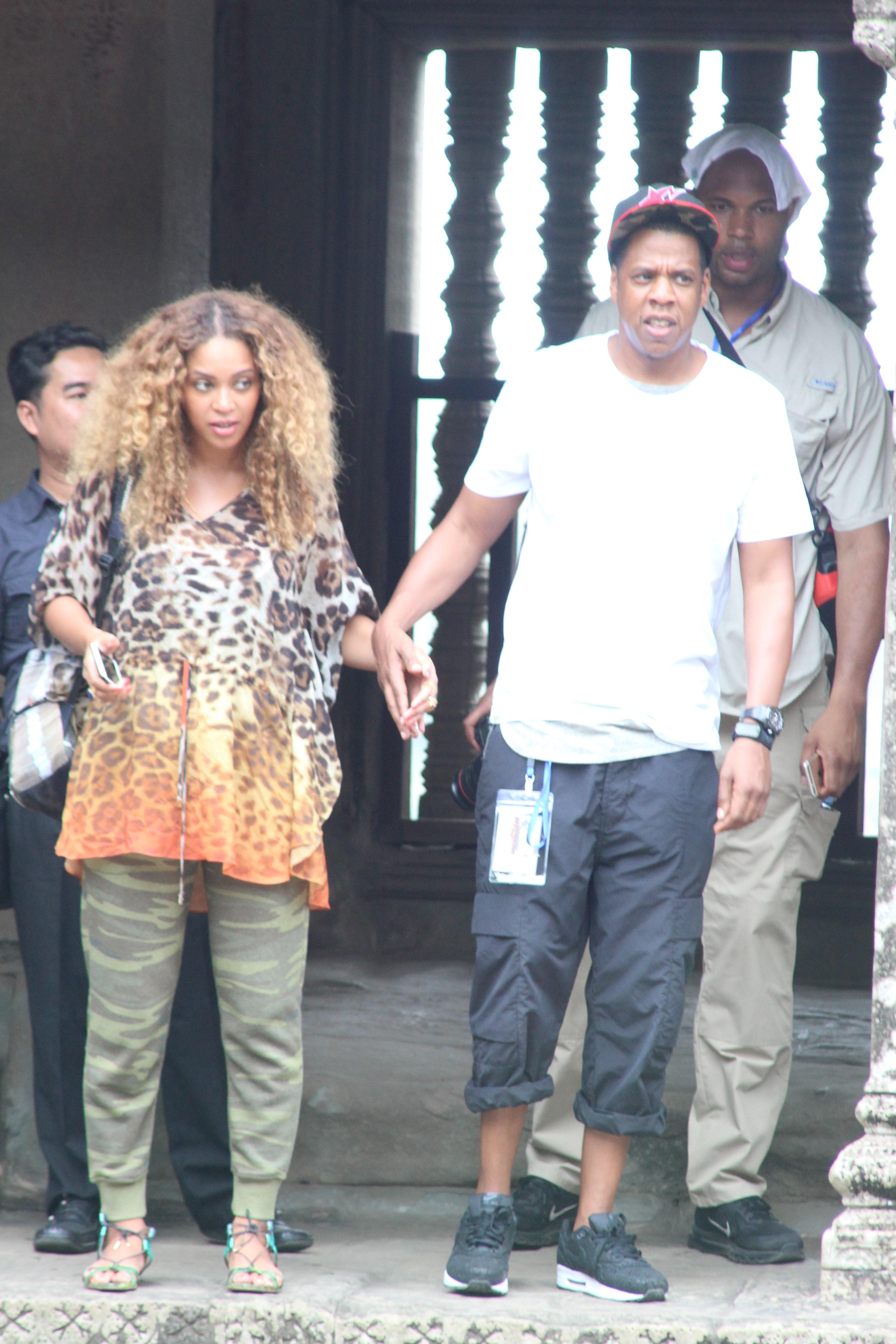 Beyoncé And Jay Z Visit Cambodia