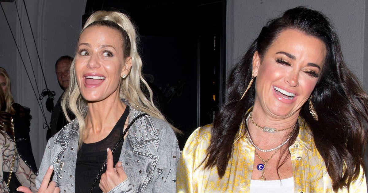 Photo of Dorit Kemsley and Kyle Richards