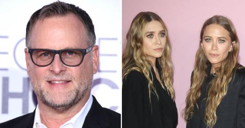 Composite photo of Dave Coulier and the Olsen twins.