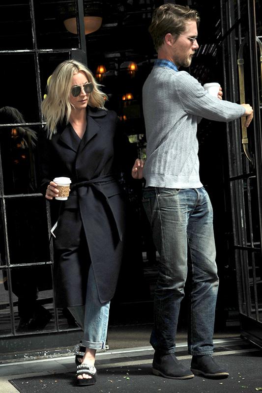 Kaley Cuoco and Karl Cook Grab Coffee