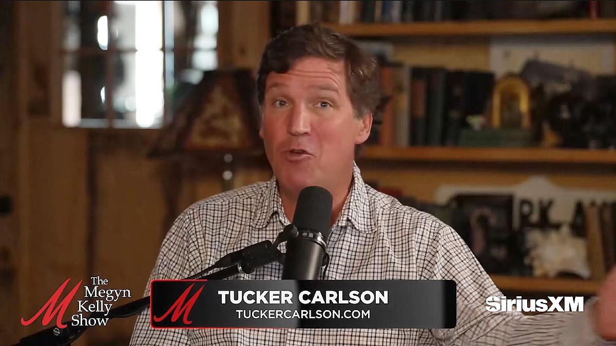 image of Carlson compared Trump to other political figures.