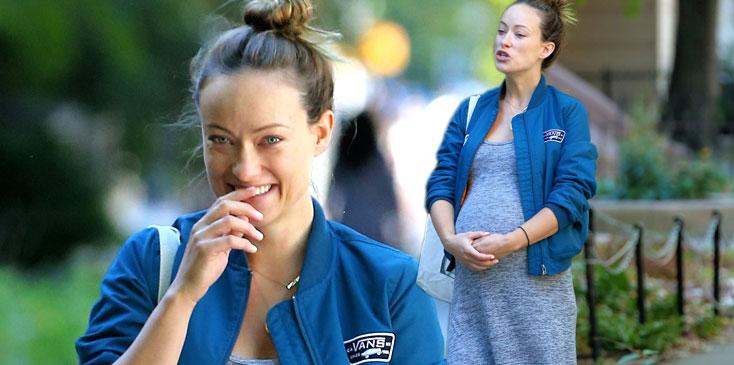 olivia wilde baby bump pregnant second child