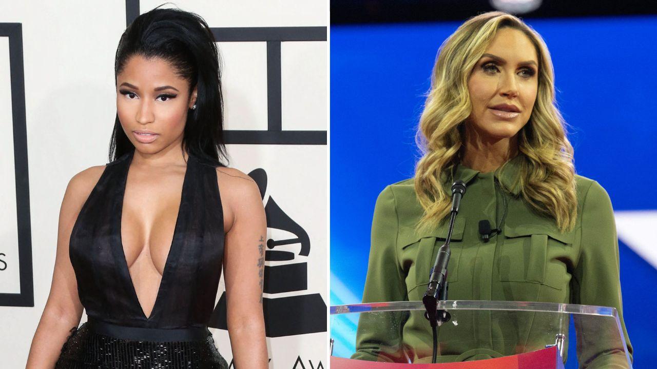 Photo of Nicki Minaj 'hasn't shut the door' on a possible duet with Lara Trump.
