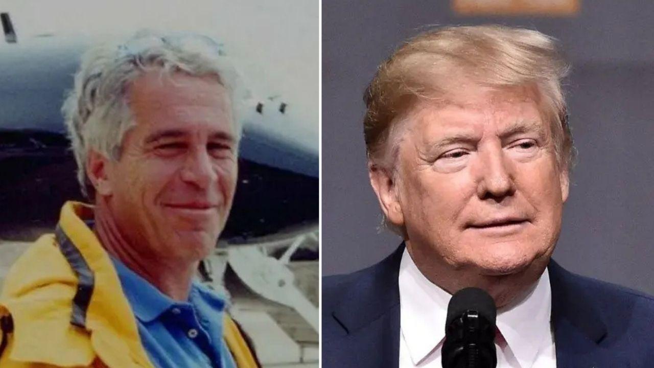 image of trump/esptein